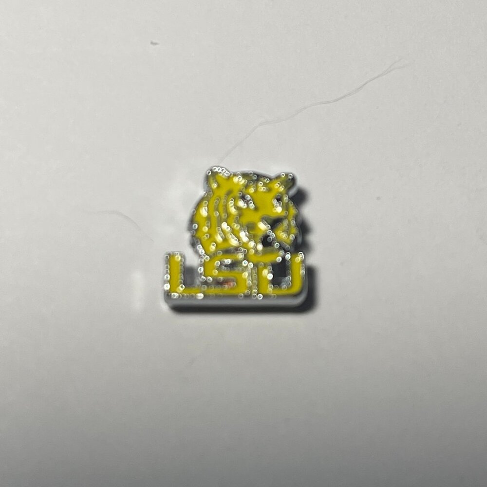 LSU Tigers 5 PK Slide Charms NEW